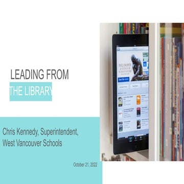 Canadian School Libraries Presentation