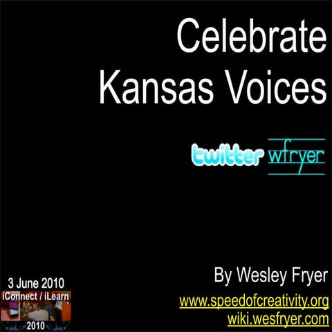 Celebrate Kansas Voices