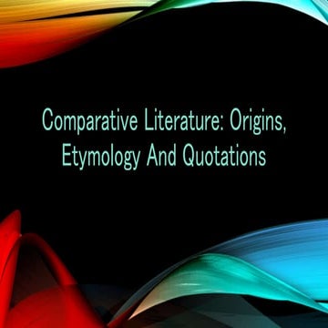 CL origins, etymology, quotations...