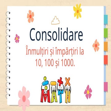 1.fisa de lucru inmultirea si impartirea | DOC