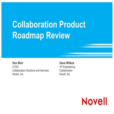Collaboration Product Roadmap Review