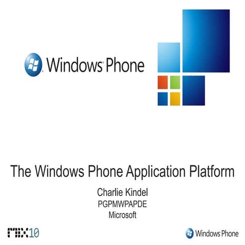 Windows Phone 7 Programming Introduction