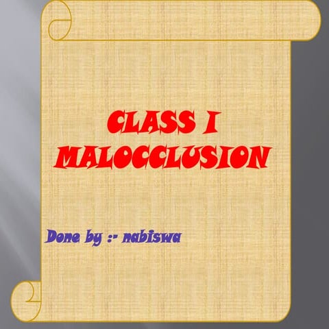 cl1malocclusion2.pptxgggfggyjjjytttrfgfedg