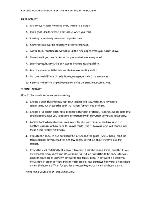 reading standards.pptx | Books and Literature