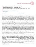 Succession “Losers”: What Happens to Executives Passed Over for the CEO Job? 