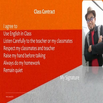 Class contract | DOCX