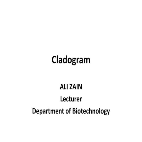 Cladogram.pptx