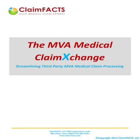Claim facts overview brochure rev 3 07 11 13 | PPTX