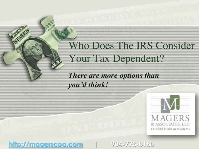 Claiming A Tax Dependent The IRS New Rules