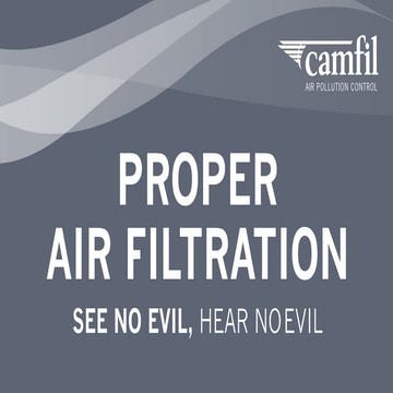 Proper Air Filtration