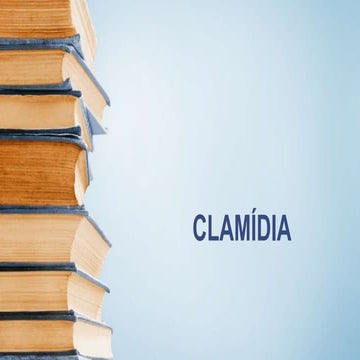 Clamídia apresentação | PPTX