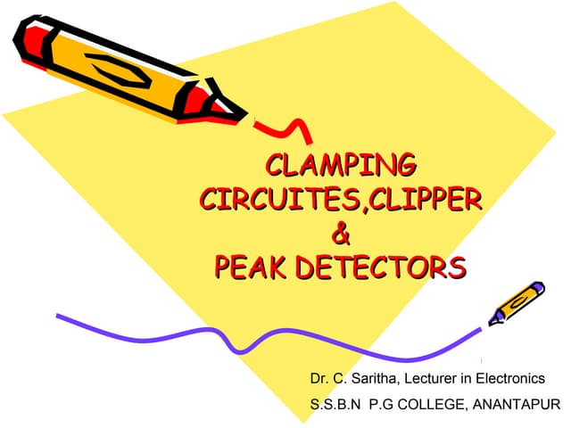 Clampers and clippers