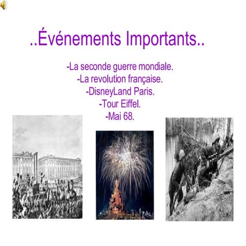 Présentations 3 cours 2007-2008