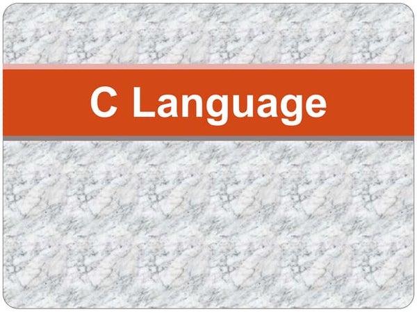 Notes of c programming 1st unit BCA I SEM