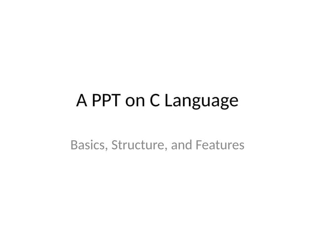 C_Language_PPT (1).ppdgjkkkmnvvvvvctbbnn