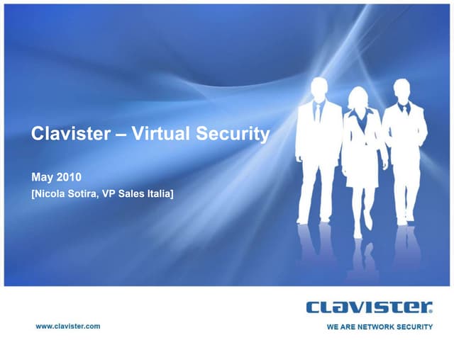 Clavister security for virtualized environment