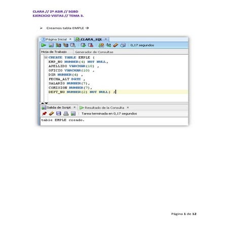 Ejercicios vistas.BBDD