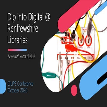 Dip into Digital at Renfrewshire Libraries