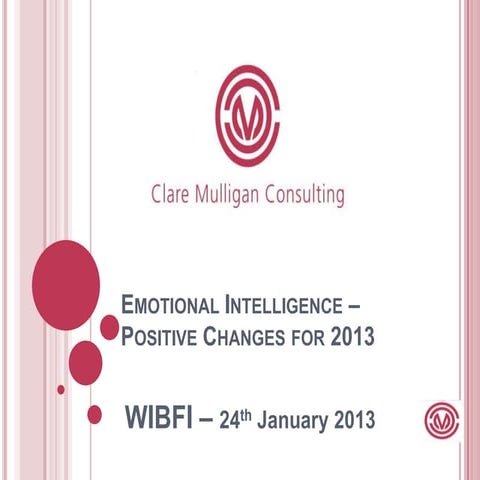Women in Banking and Finance Presentation on Emotional Intelligence