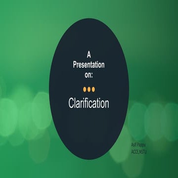 Clarification & Filtration 