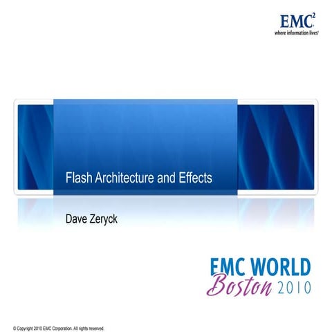 Flash Architecture and Effects for computer