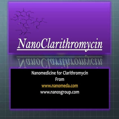 Clarithromycin , nanoclarithromycin