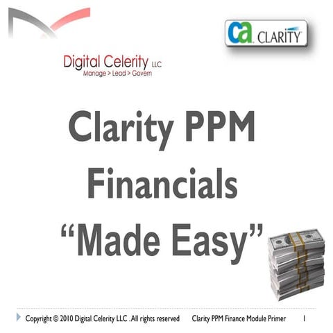 Clarity ppm financials made easy