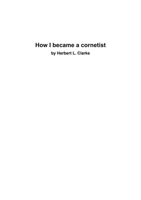 Clark, herbert l book