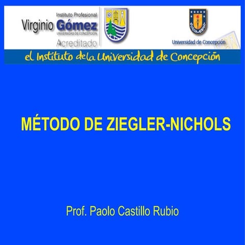 Método de Oscilación de Z-N