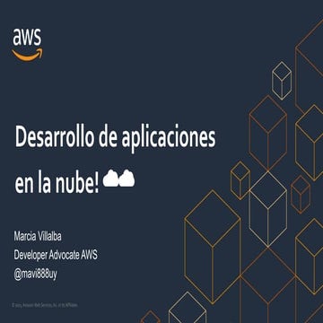 20210608 - Desarrollo de aplicaciones en la nube