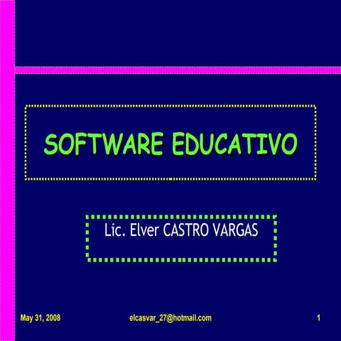 Clase Vi Software Educativo1