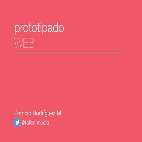 Prototipado Web