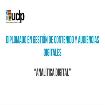Introducción a la Analítica Digital, Clase 01