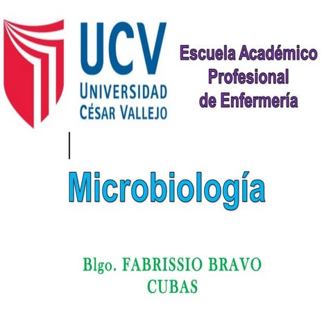 Clase 01 microbiologia