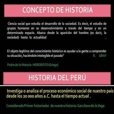 CLASES DE HISTORIA. INICIO HASTA INCAS