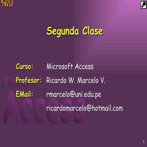 Access Clase 02