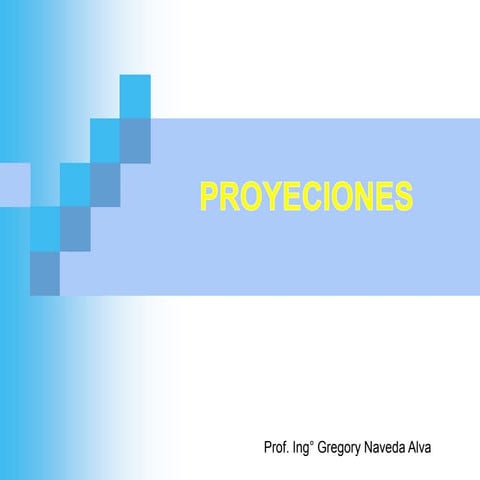 Clase 04   Proyeciones de un Solido