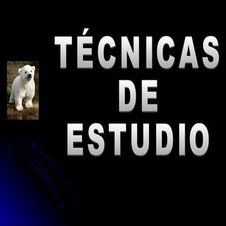 Clase 05 memoria   métodos de estudio