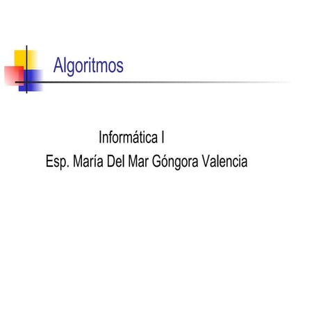 Algoritmos