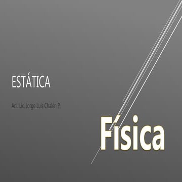 Estática - Fuerza Gravitacional, Normal, Tensión y Rozamiento