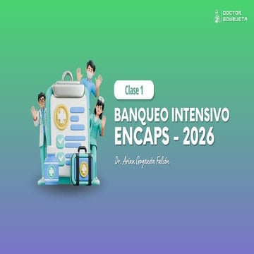 Clase 1 - ENCAPS.pdf serums examen de medicina | PDF