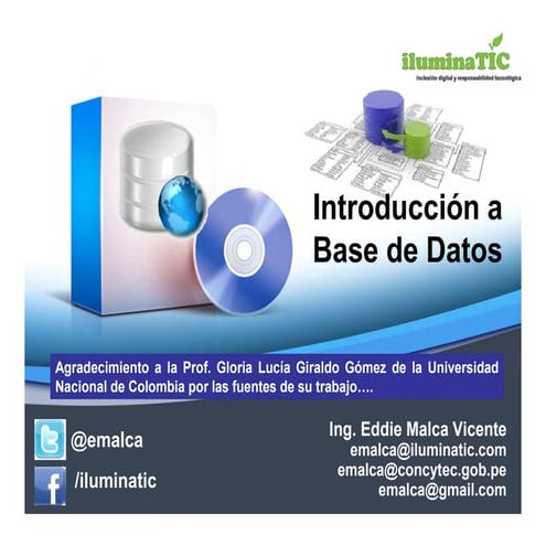 Clase 1 - Introducción a Bases de Datos