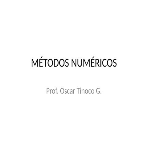 CLASE 1 - TEORÍA DE ERROR de metodos.pptx