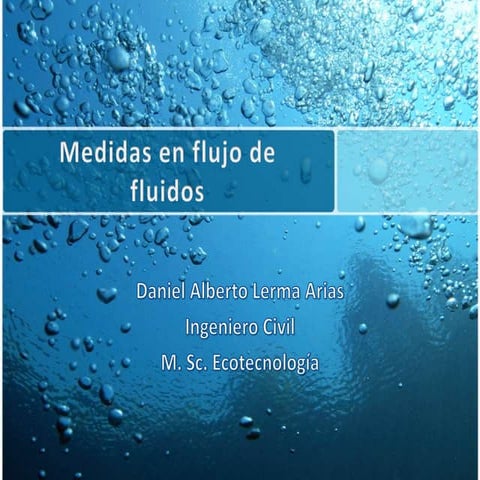 Clase 10 medicion flujo de fluidos