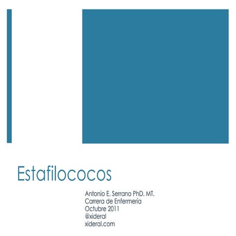 Curso de Microbiología - 11 - Estafilococos