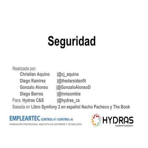 Clase 13   seguridad 