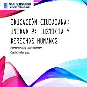 JUSTICIA Y DERECHOS HUMANOS EN CHILE.pptx