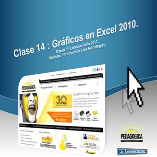 Clase 14 gráficos en excel 2010