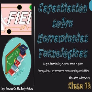 HERRAMIENTAS TECNOLOGICAS_Clase18