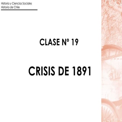 Clase 19 historia de chile